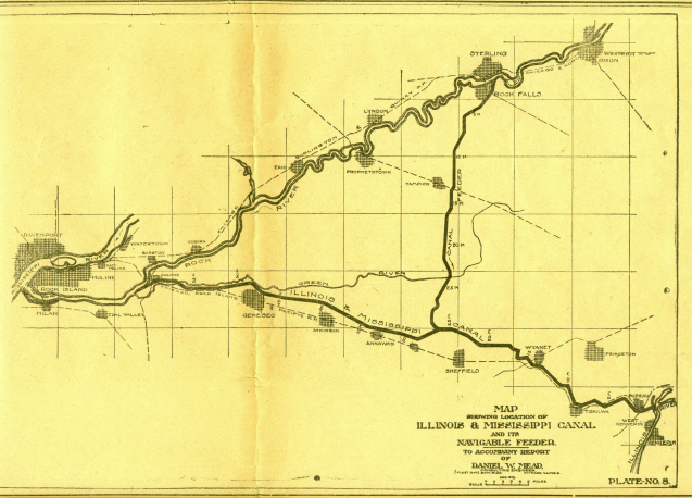 Illinois & Mississippi Canal and Feeder 1910